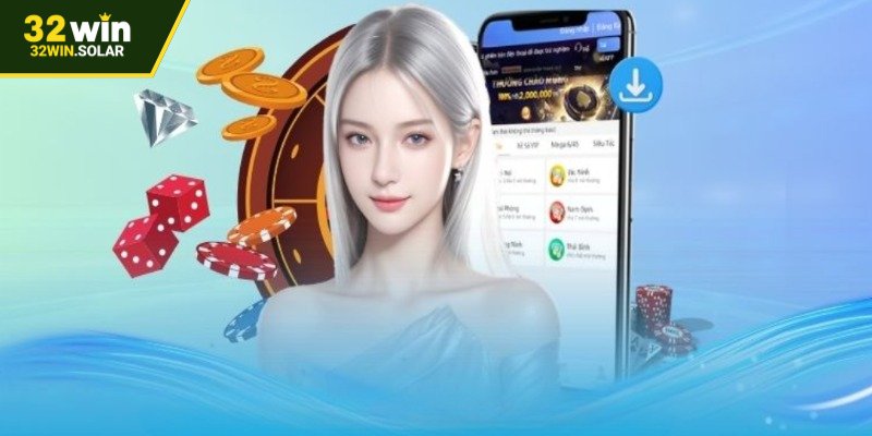 App 32WIN trong thiết bị iOS